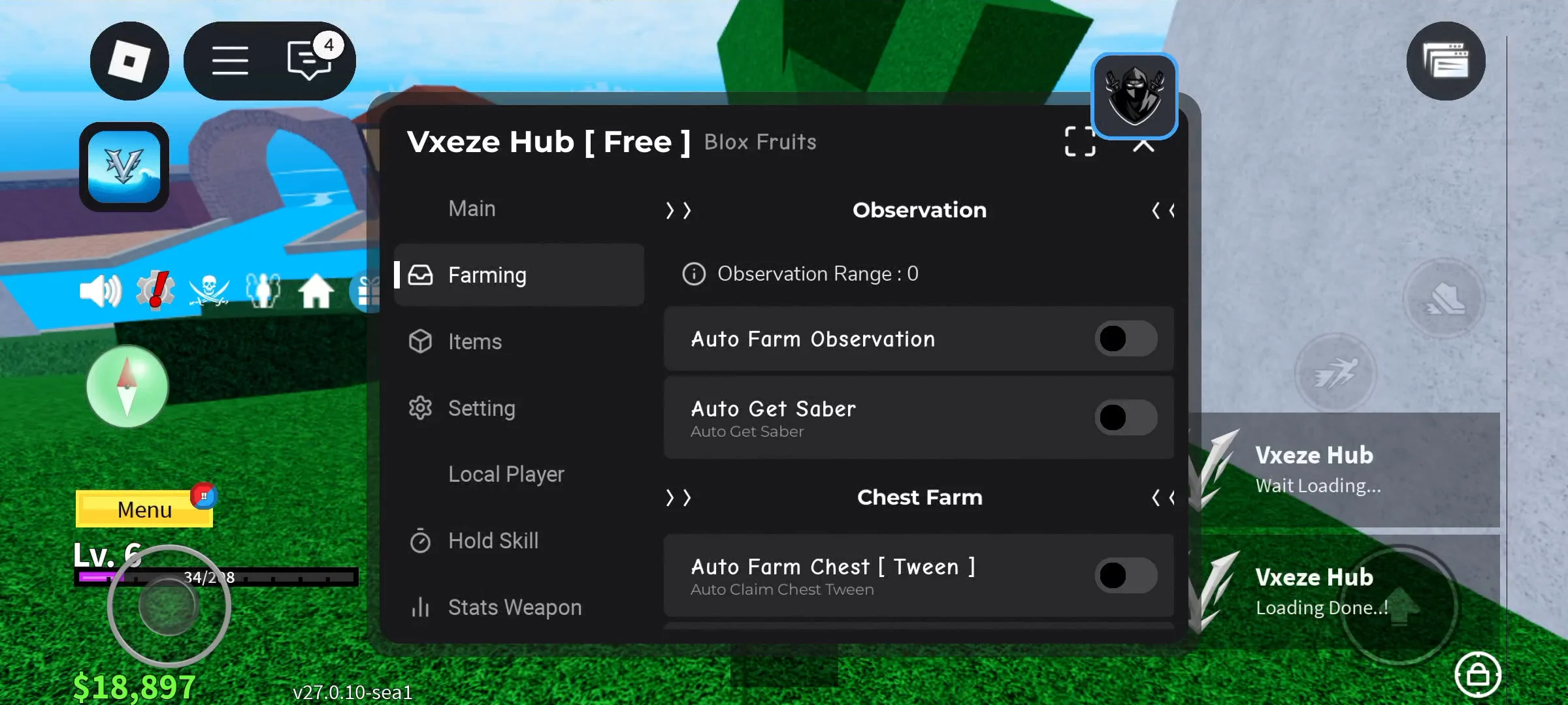 Maru Hub Script blox fruit